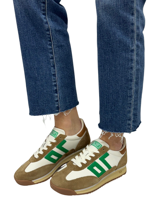 JOGGER M in White Camel Green