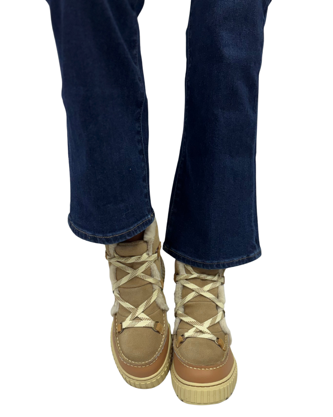 ONA AVE ALPINE BOOT WP in Dusty Tan + Tawny Buff