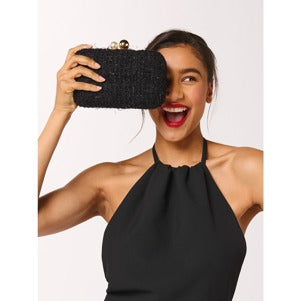 MABEL MINAUDIERE in Black