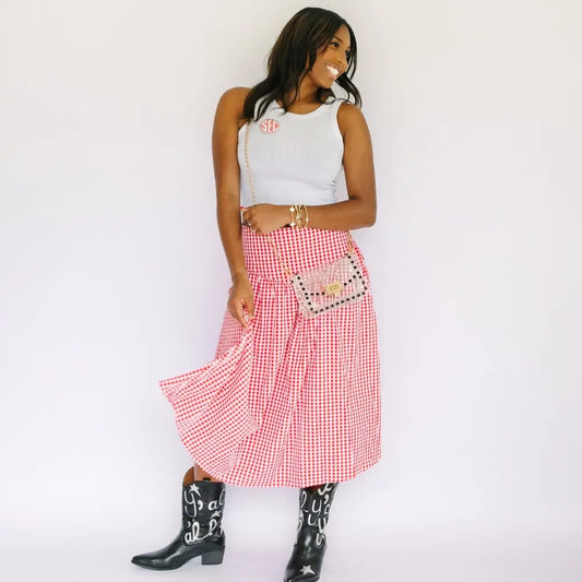 THE JACKIE STADIUM BAG in Black