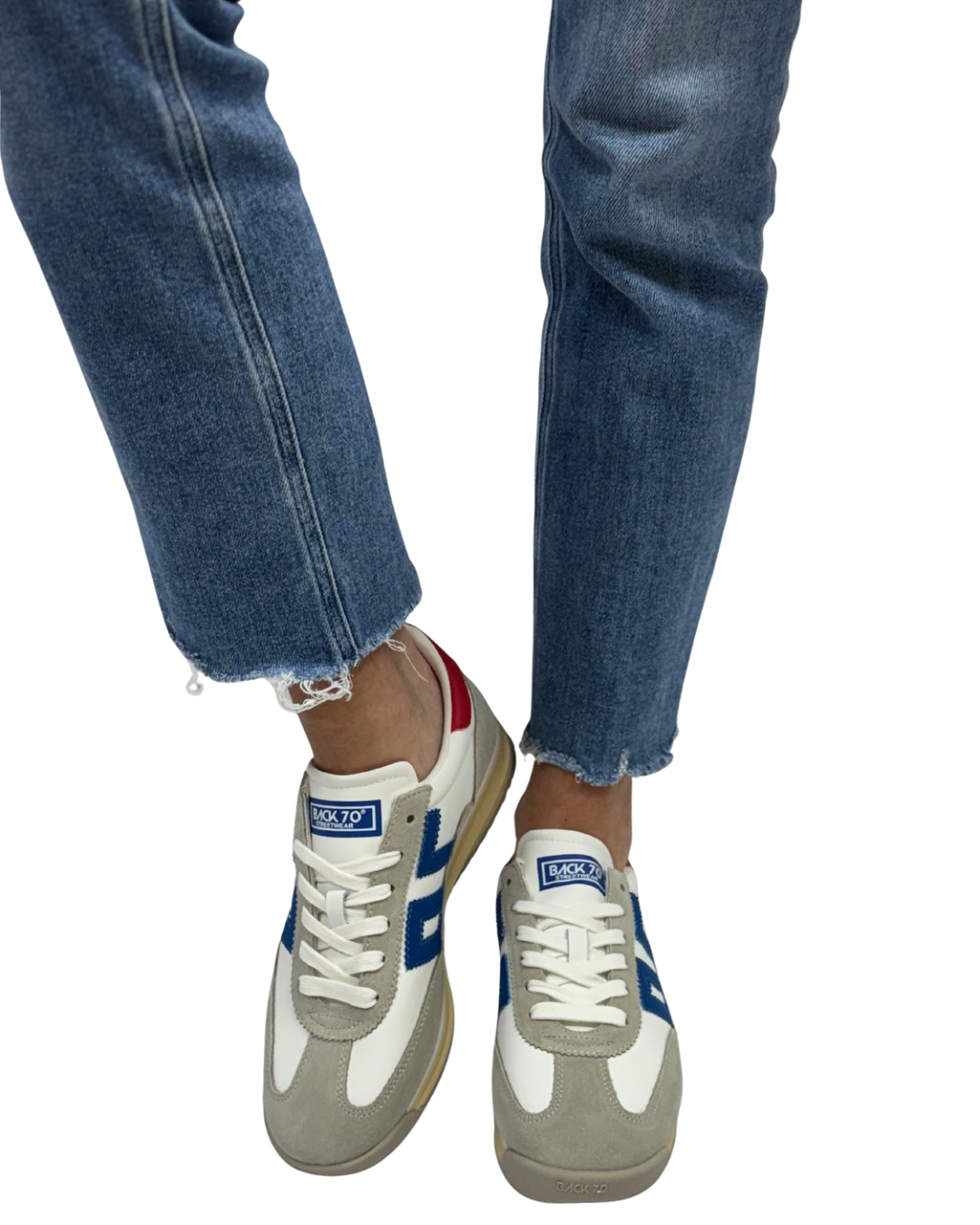 JOGGER M in White + Ice + Navy