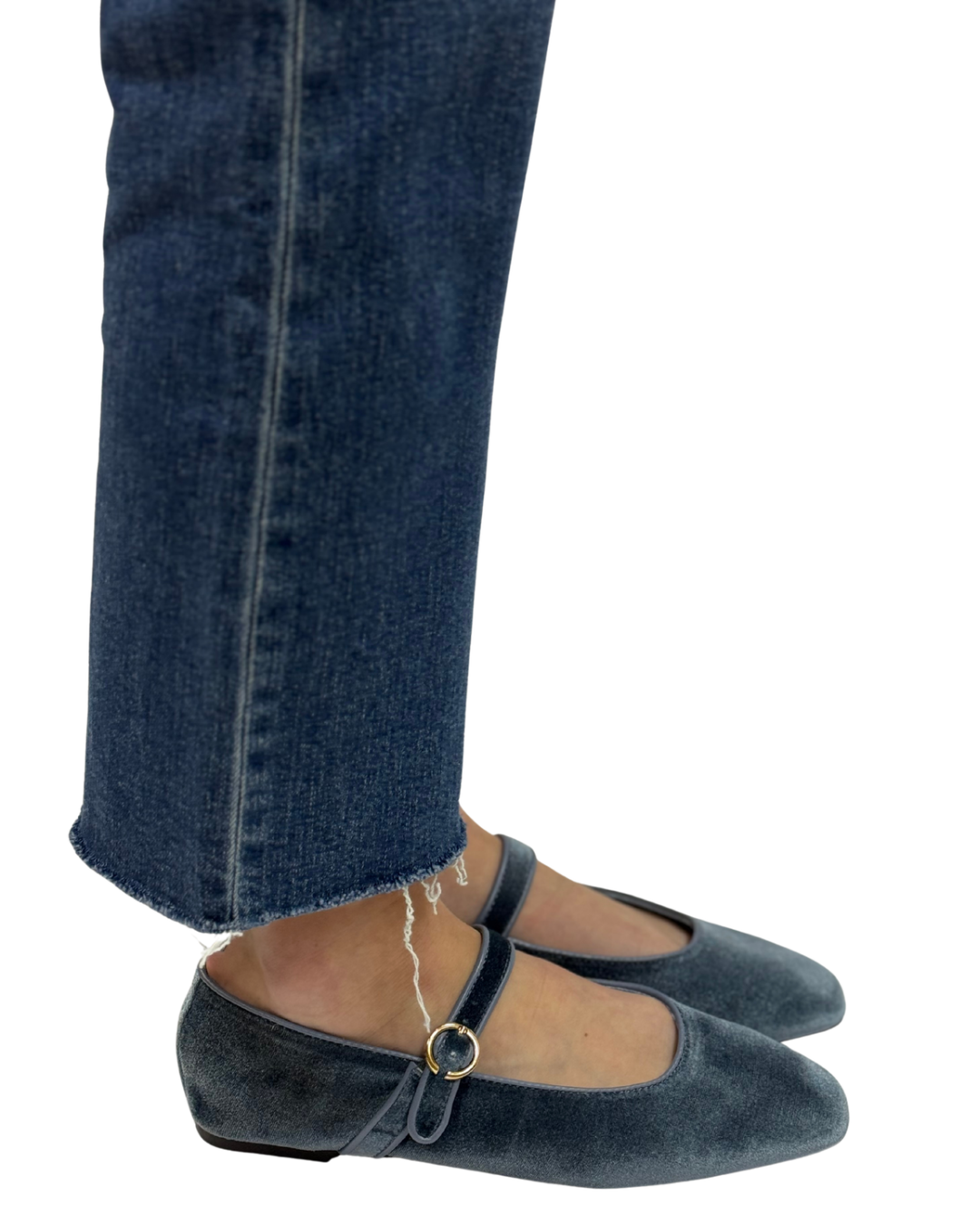 ANNABELLE in Denim Velvet