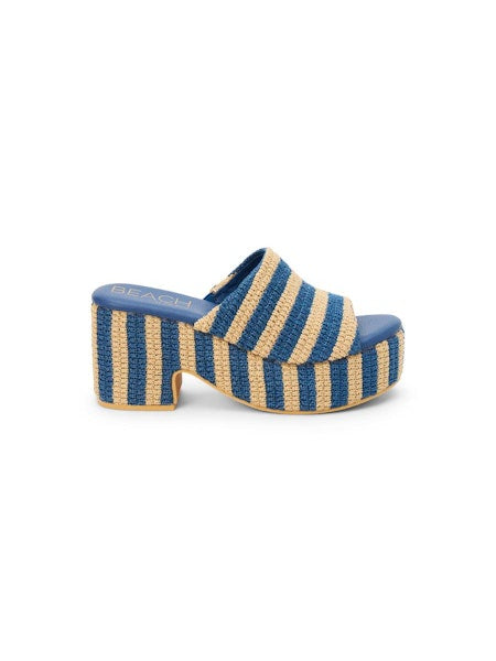 TERRY in Navy Stripe