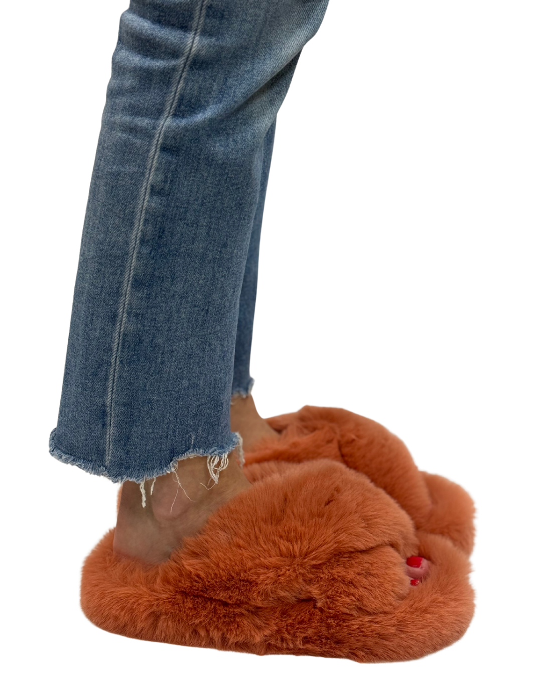 COUNTING SHEEP SLIPPERS 2.0 in Papaya