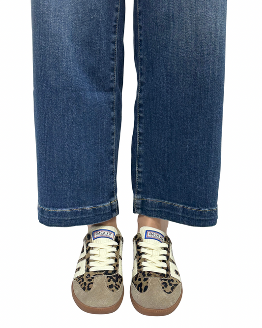 CLOUD P in Leopard Taupe Milk