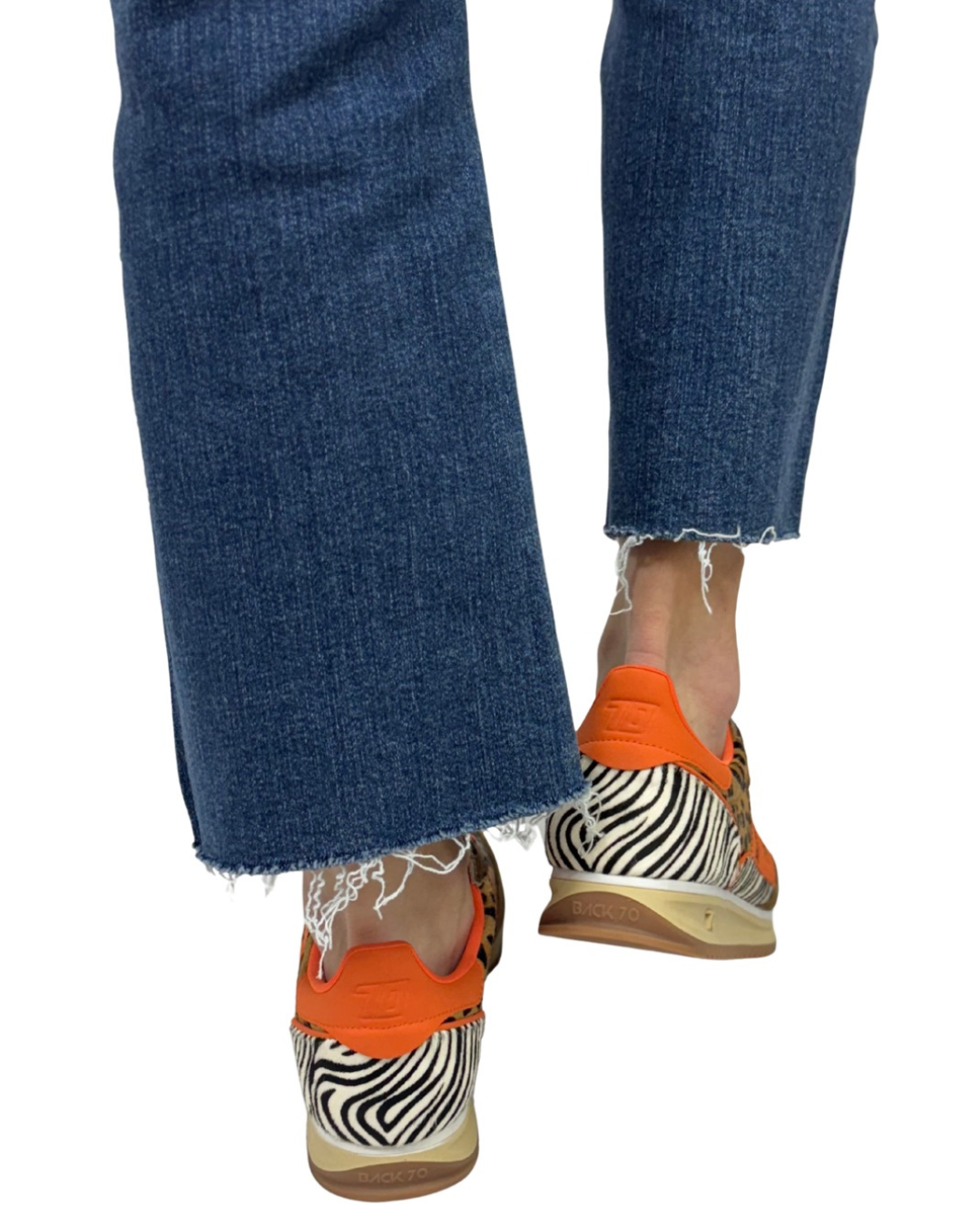 JOGGER L in Mix Cuoio Orange