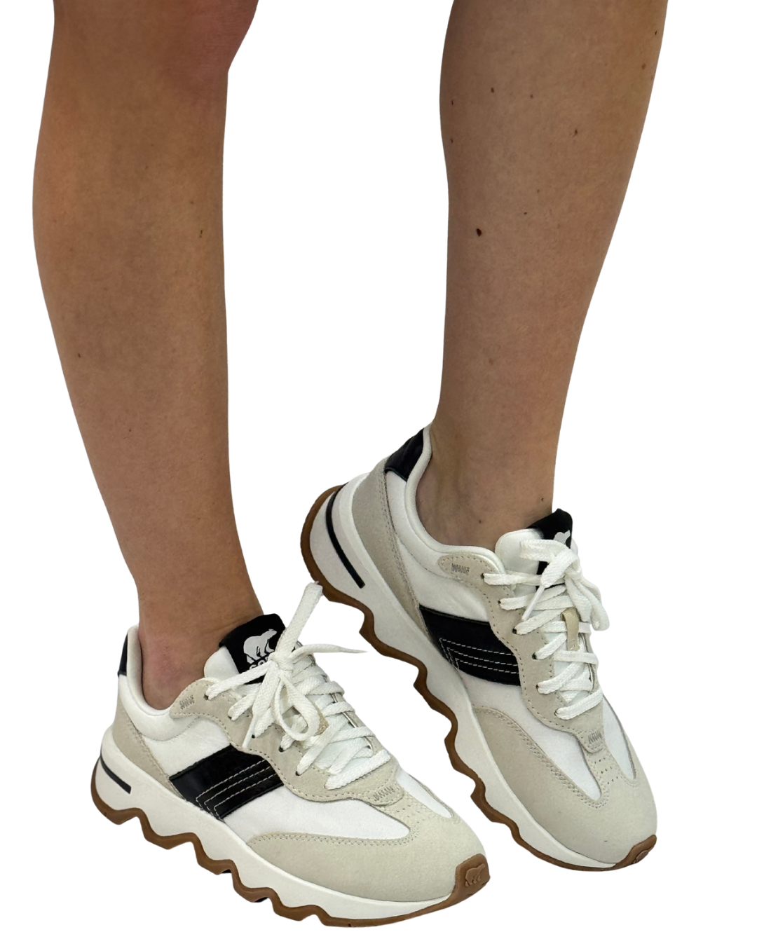 KINETIC EMBER SNEAKER in Fawn + Black