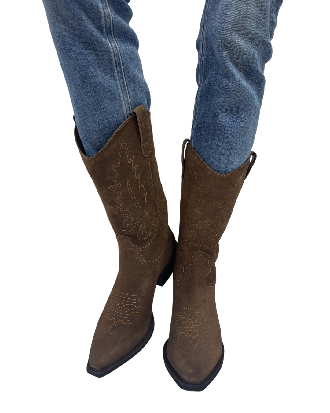GAUCHO SUEDE in Brown