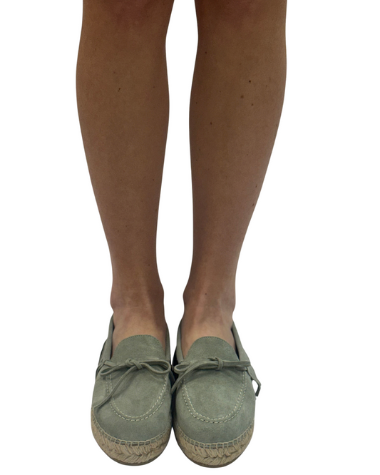 FARAWAY FRINGE ESPADRILLE in Mint