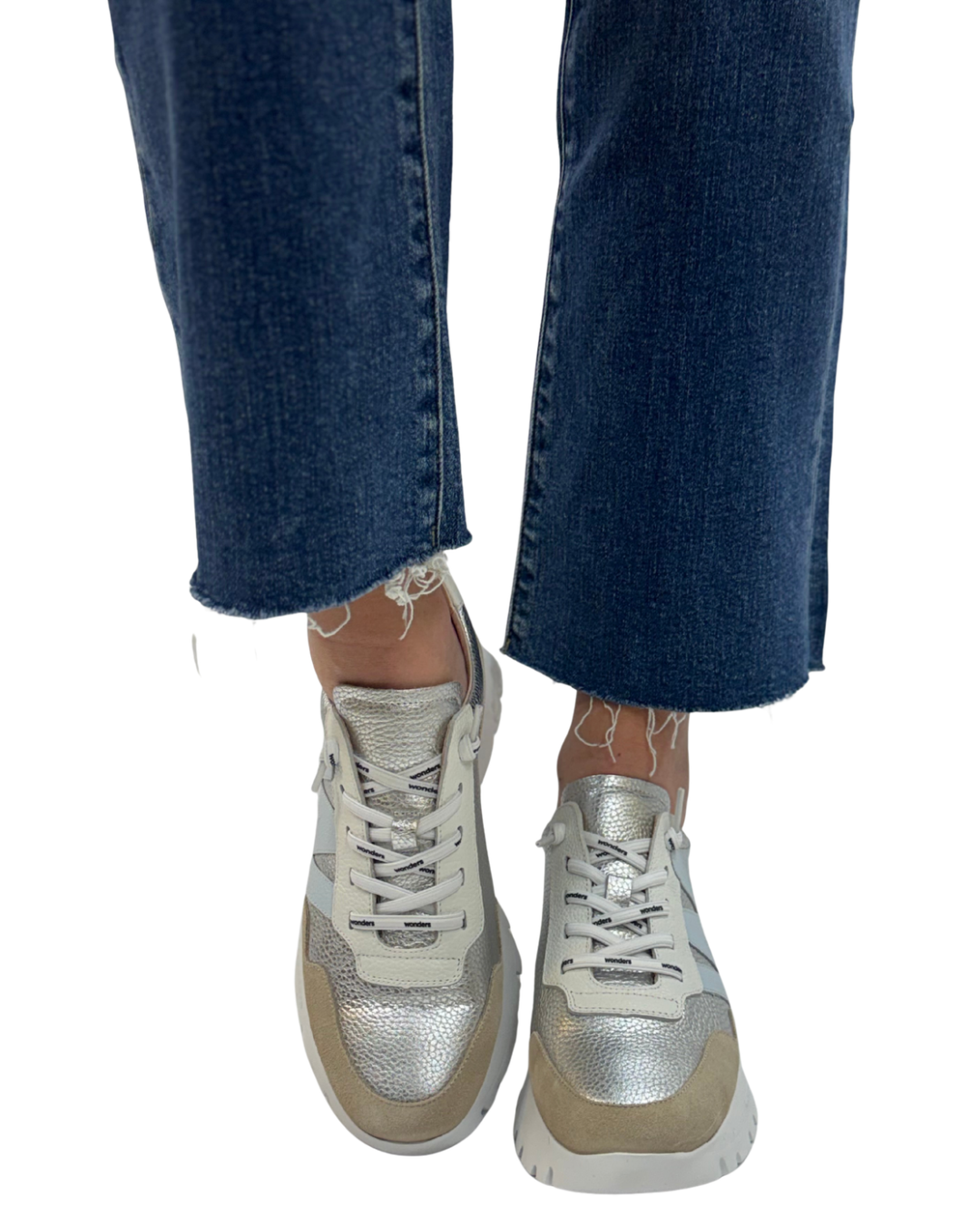 ODISEI 01 in Beige + Plata