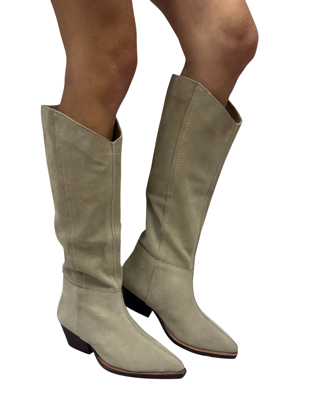 SWAY LOW SLOUCH BOOT 2.0 in Parchment