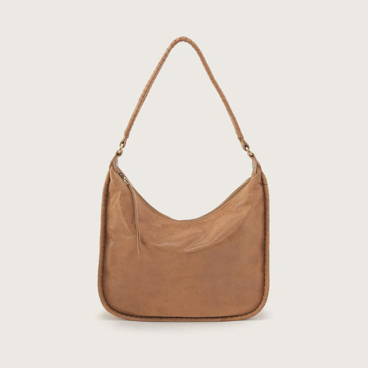 MIA CRESCENT LARGE HOBO in Whiskey