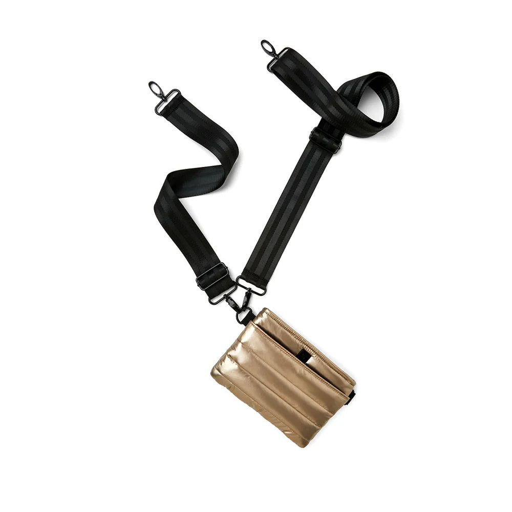 BUM BAG CROSSBODY in Pearl Cashmere