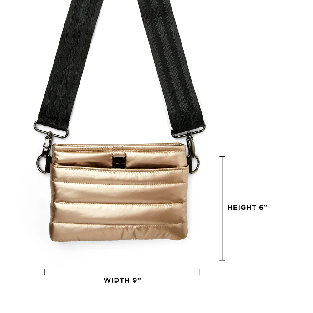 BUM BAG CROSSBODY in Pearl Cashmere