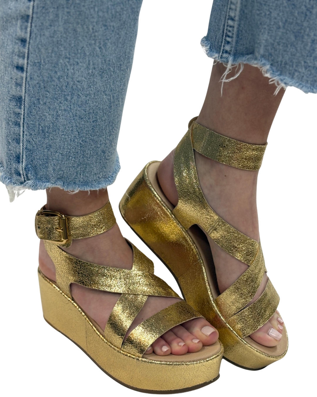 PASCAL in Gold Crinkle