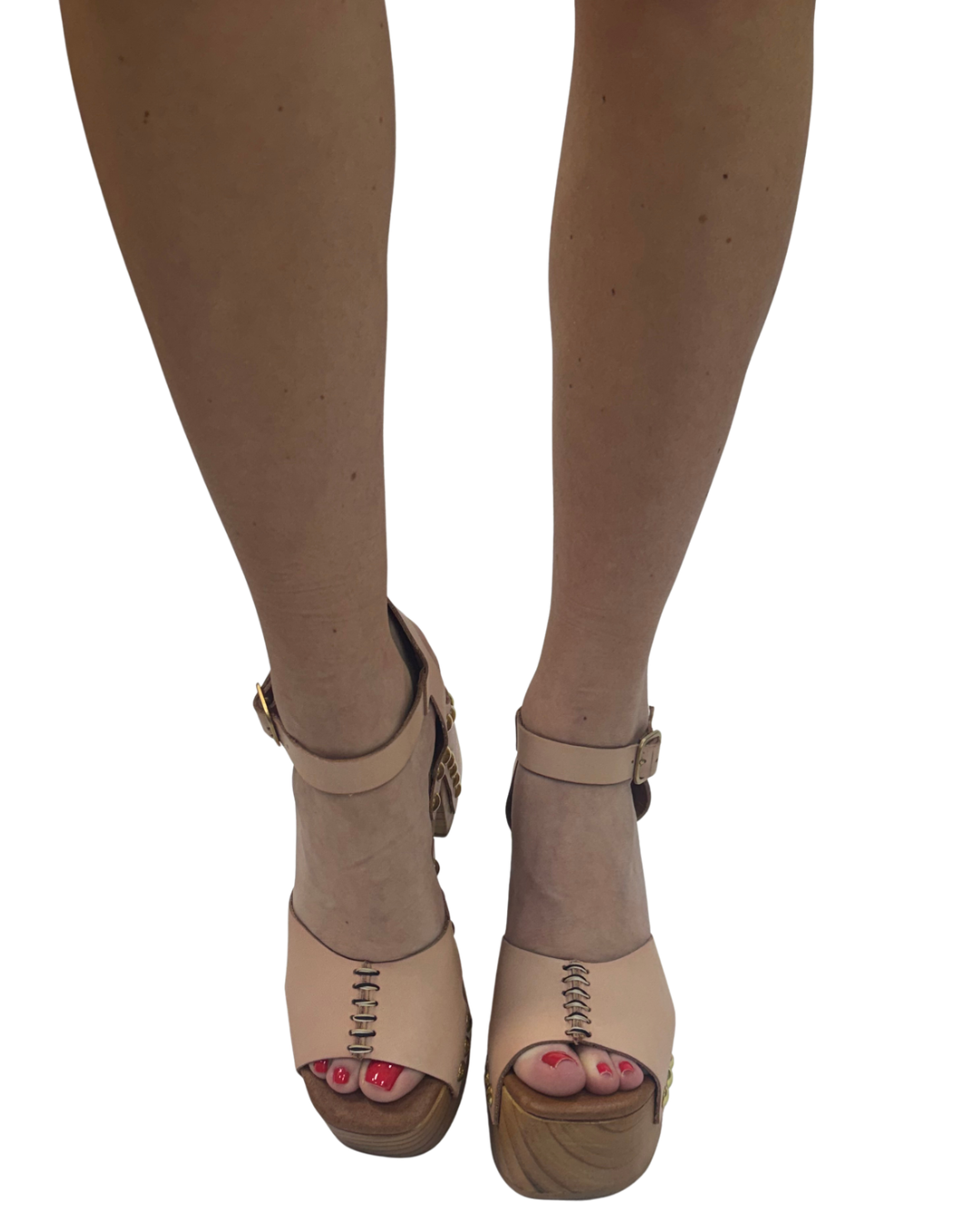 CECILY CLOG in Vachetta