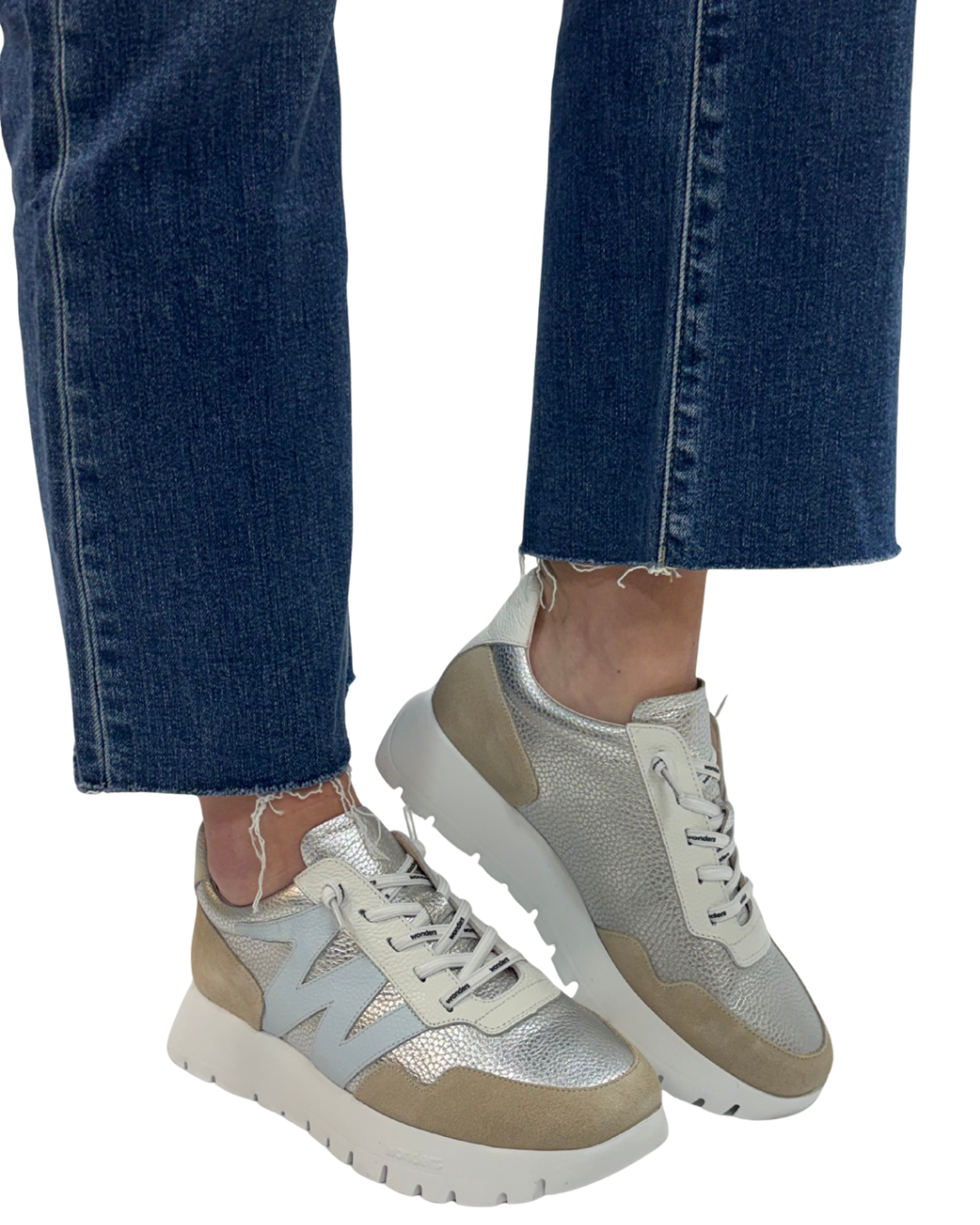 ODISEI 01 in Beige + Plata