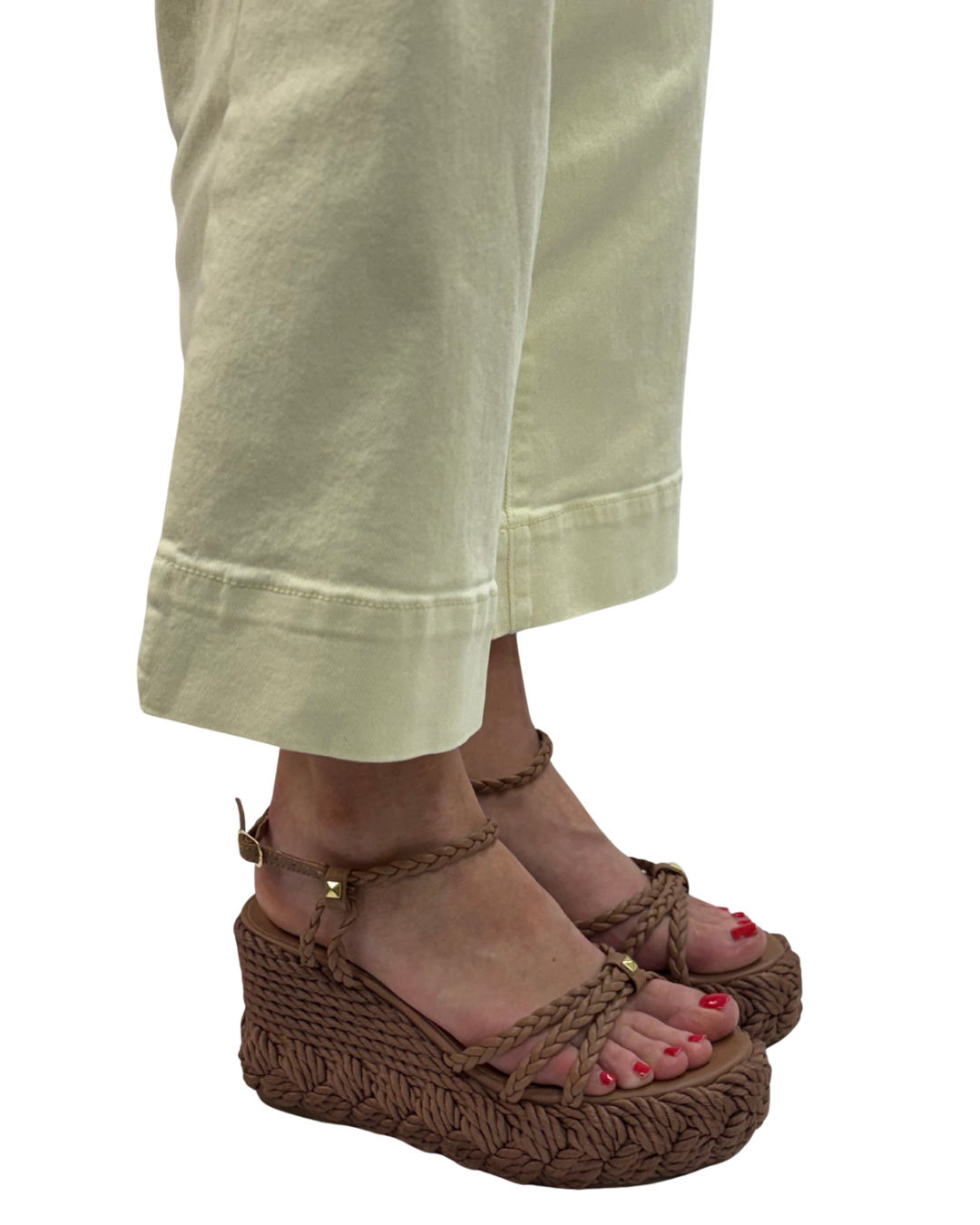CHLOE WEDGE in Mousse