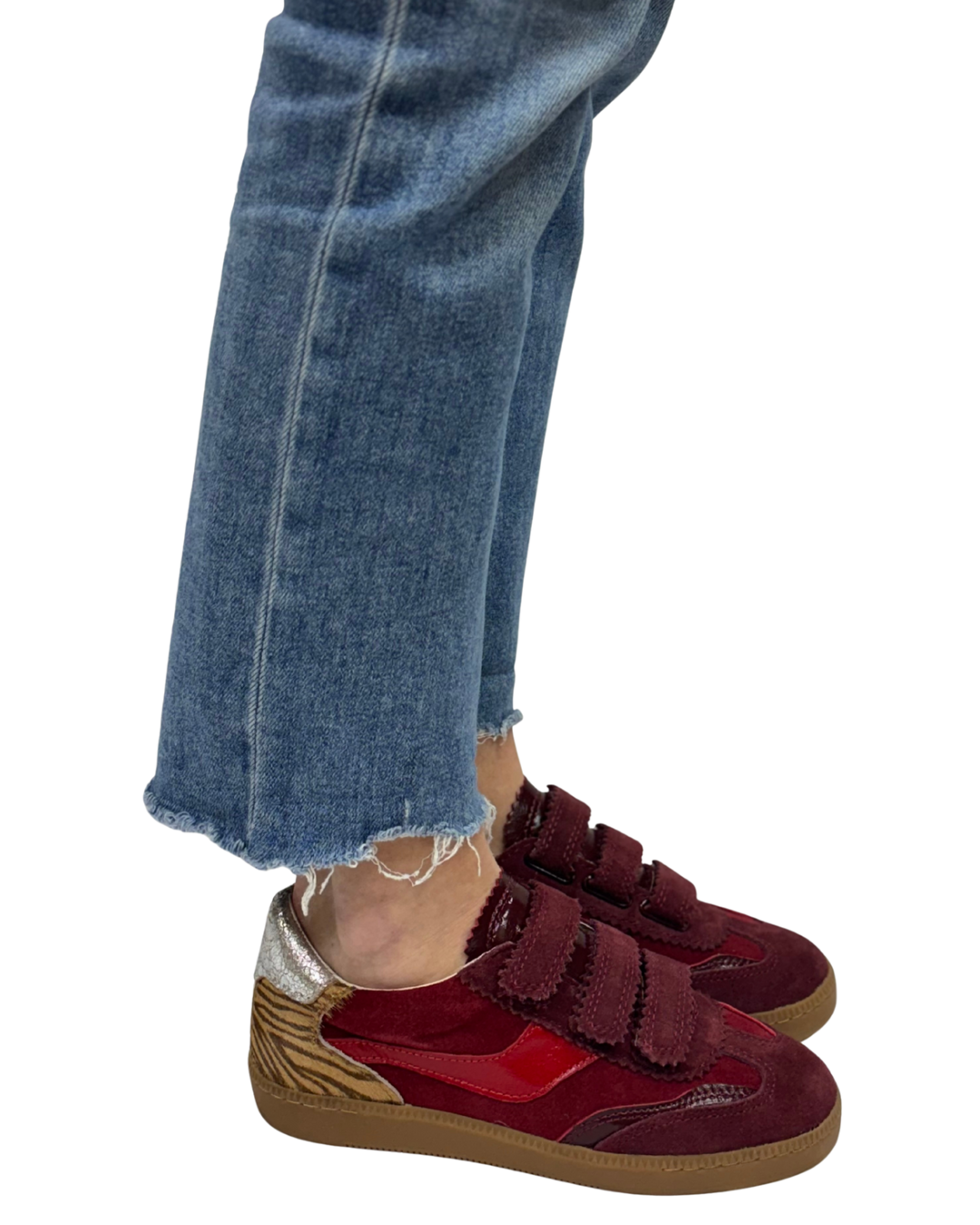 NOTICE VELCRO in Oxblood