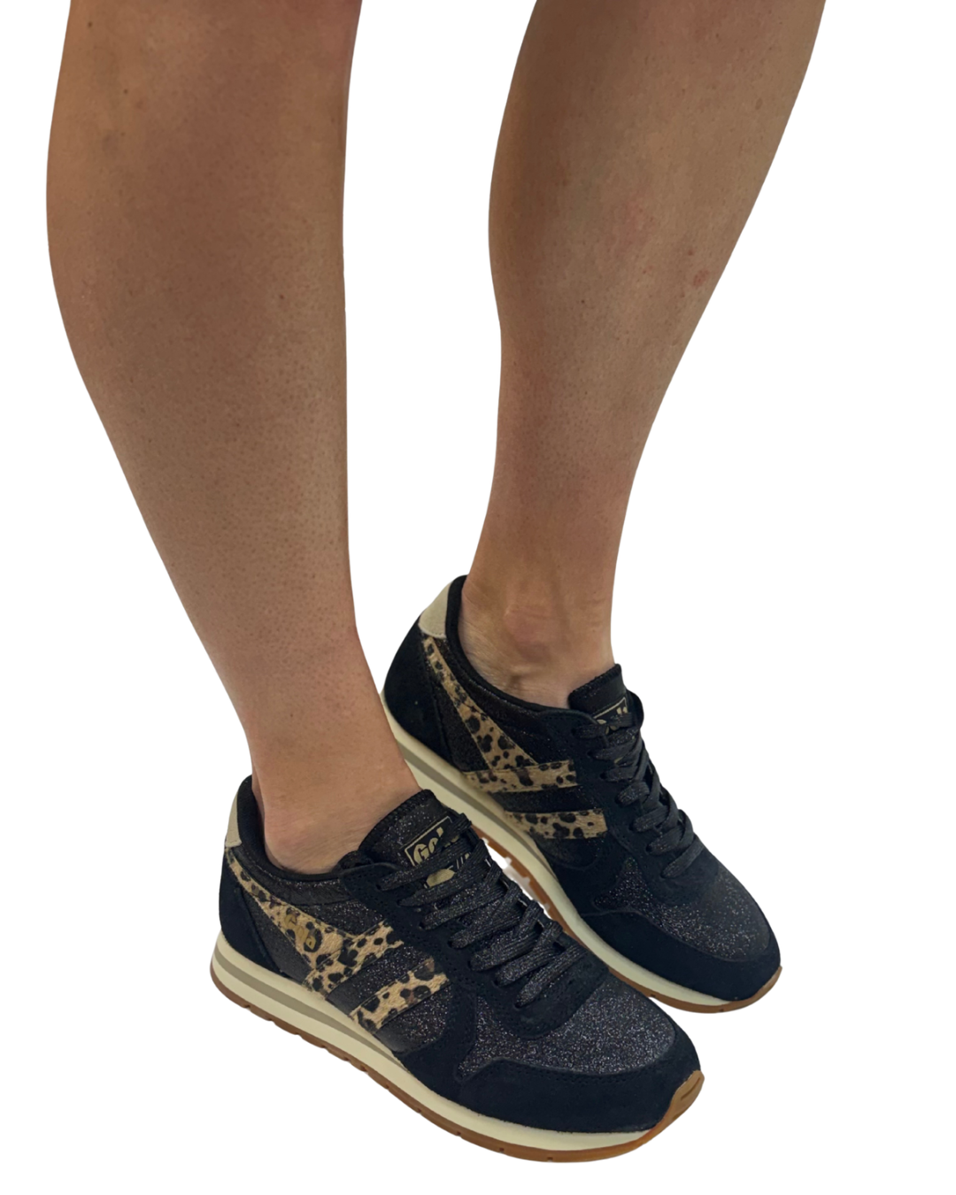 DAYTONA BLAZE II in Black + Leopard + Bone
