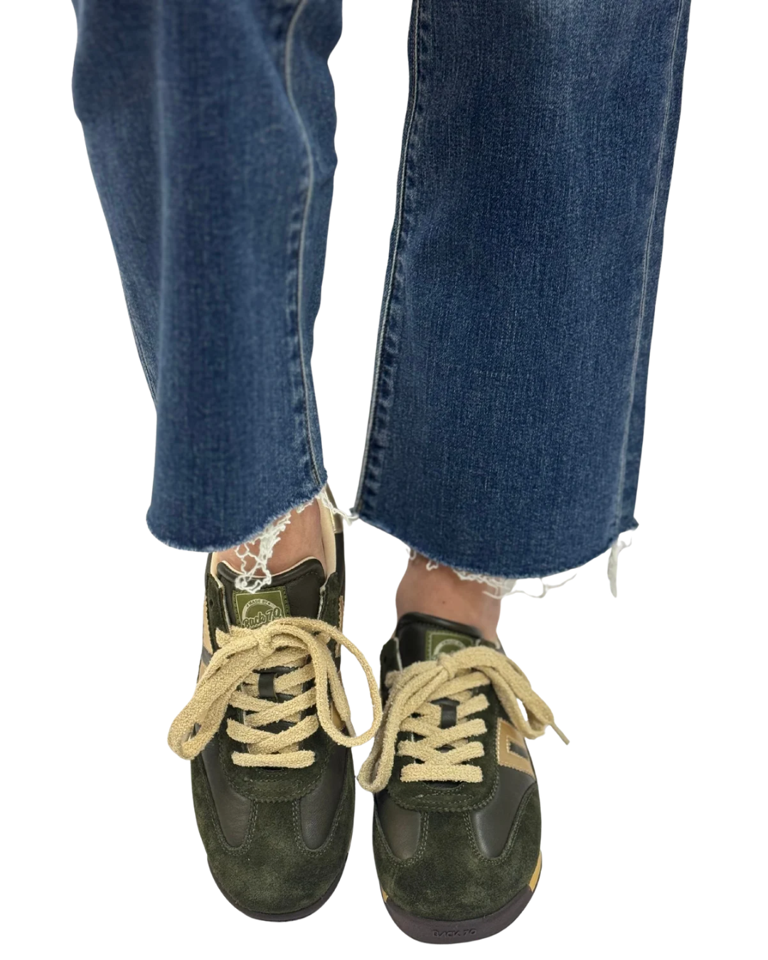 JOGGER W26 in Forest Gold
