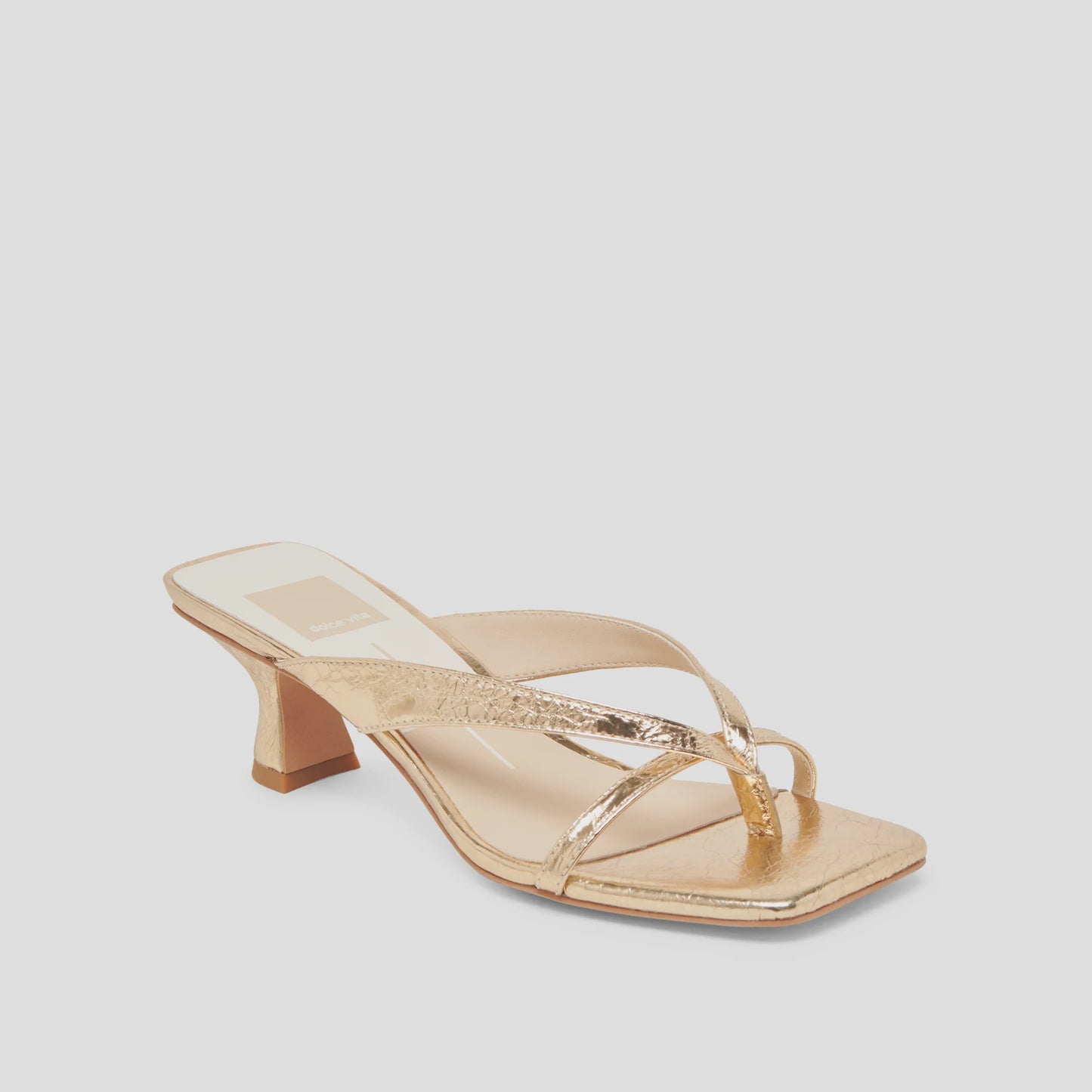 BREVEL in Gold Distressed