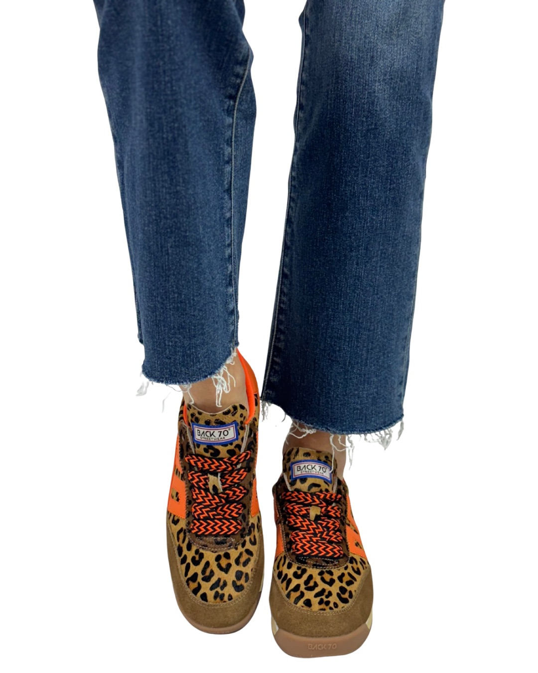 JOGGER L in Mix Cuoio Orange
