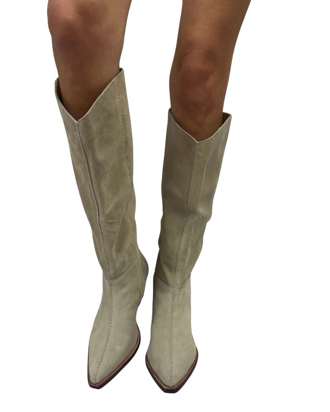 SWAY LOW SLOUCH BOOT 2.0 in Parchment