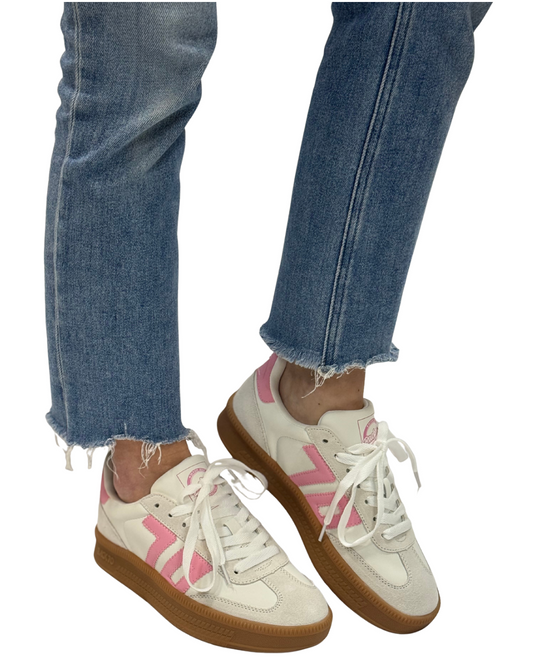 DOUBLE in Cow White Pink