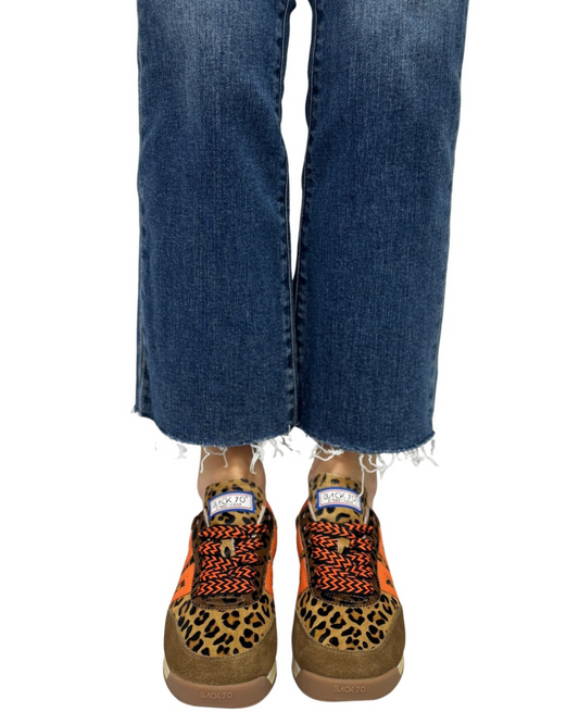 JOGGER L in Mix Cuoio Orange