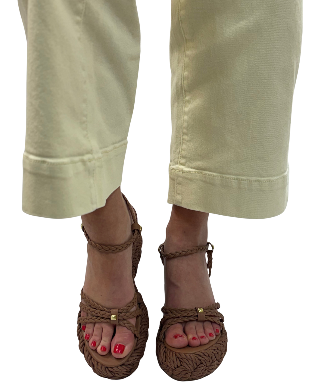 CHLOE WEDGE in Mousse