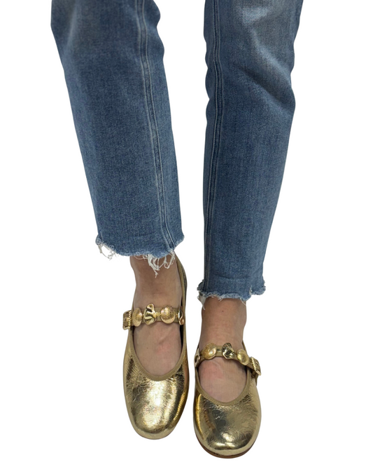 RELAN in Gold Distressed