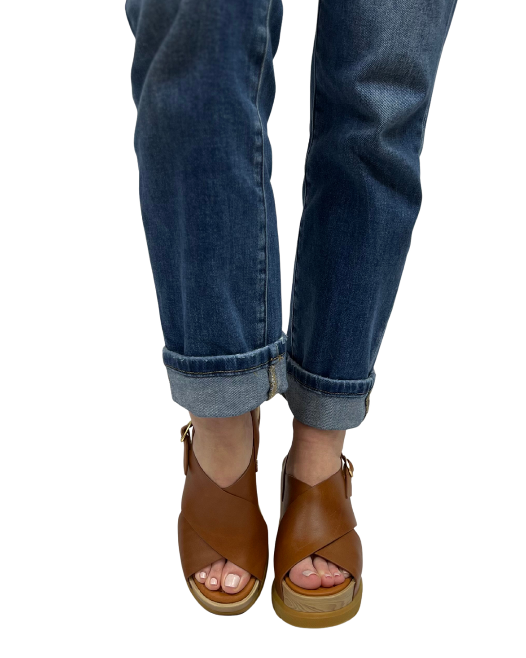 ROAM'N RISE HEEL in Iced Tea + Gum