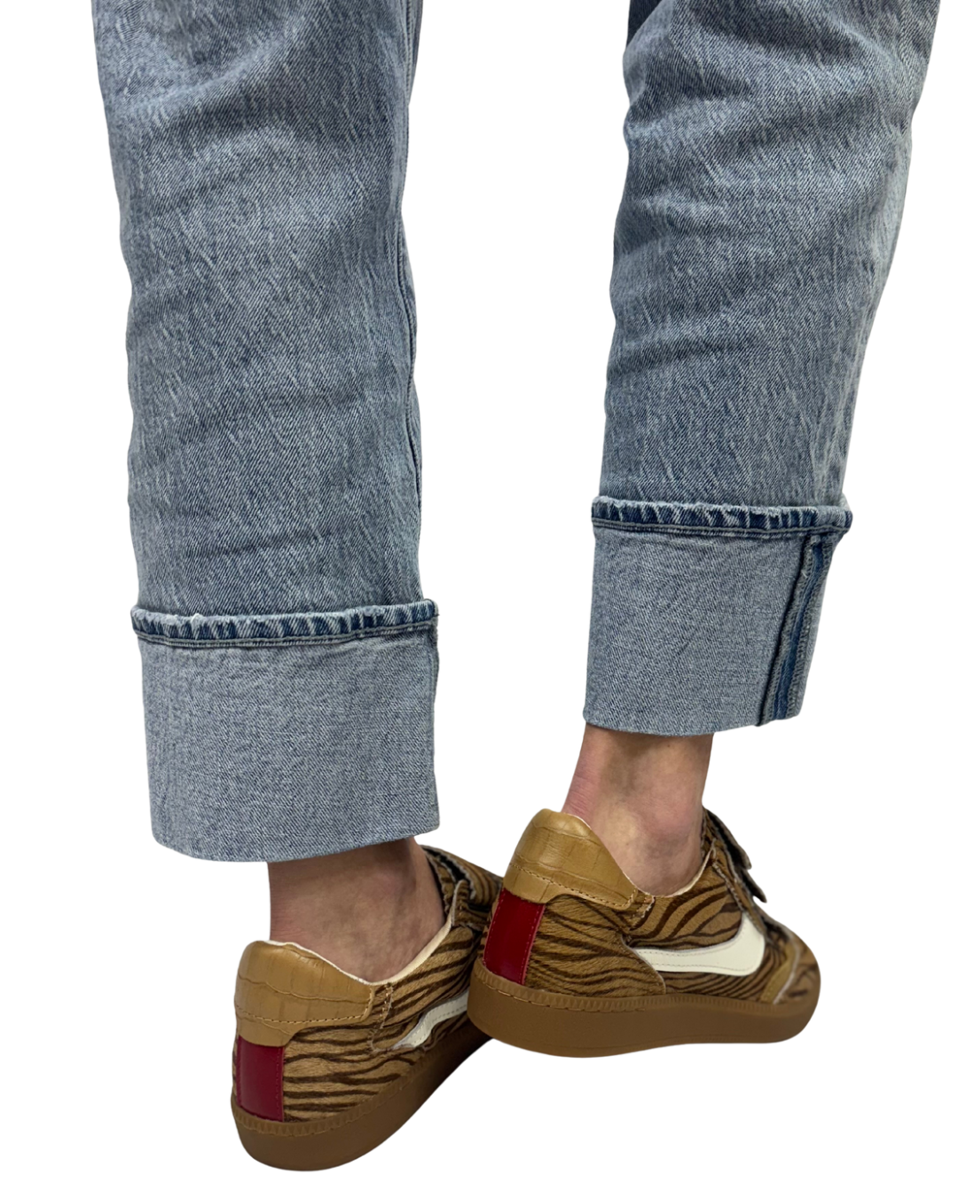 NOTICE VELCRO in Walnut Zebra