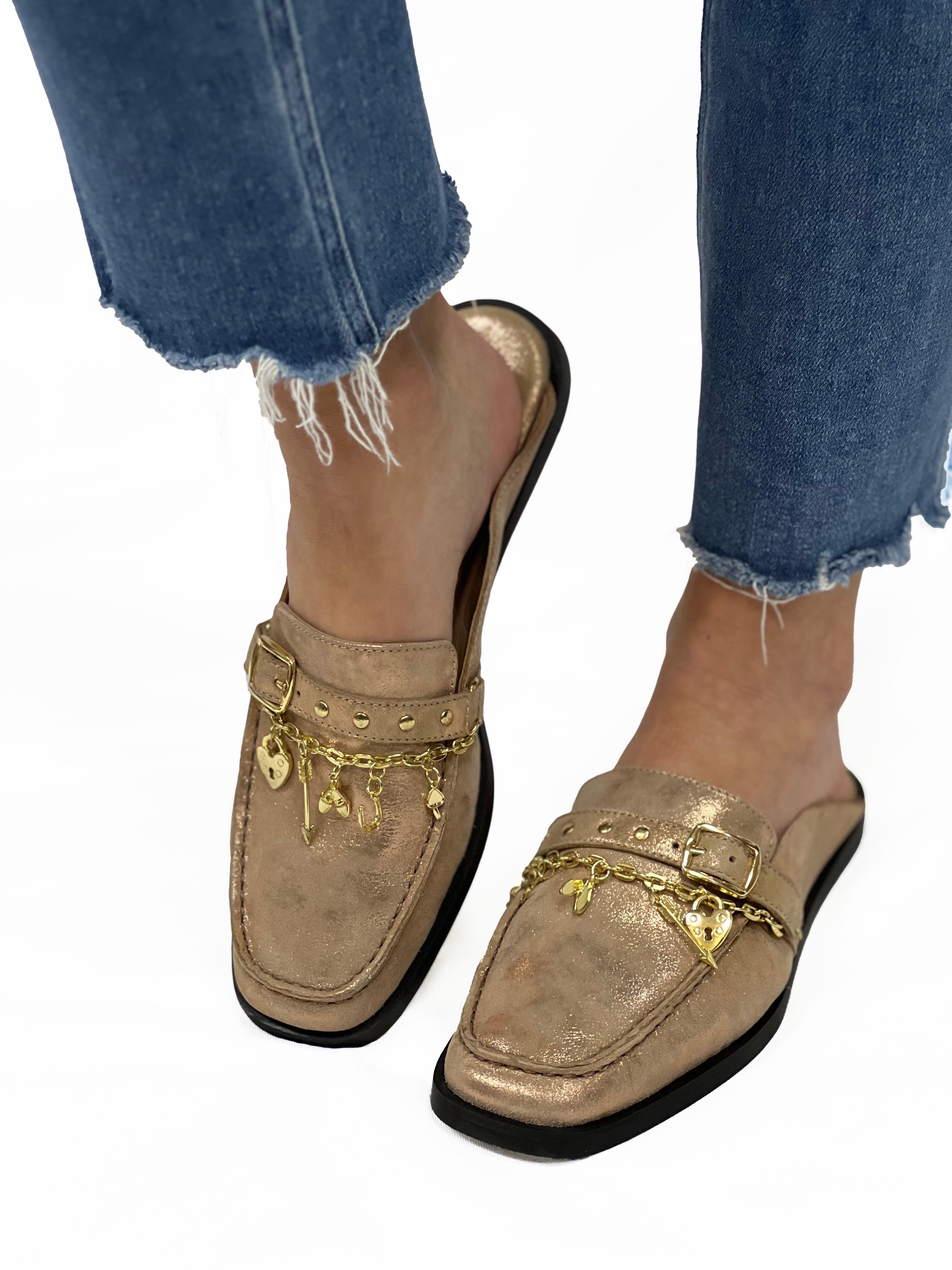 MYSTIC TREASURES MULE in Rose Gold
