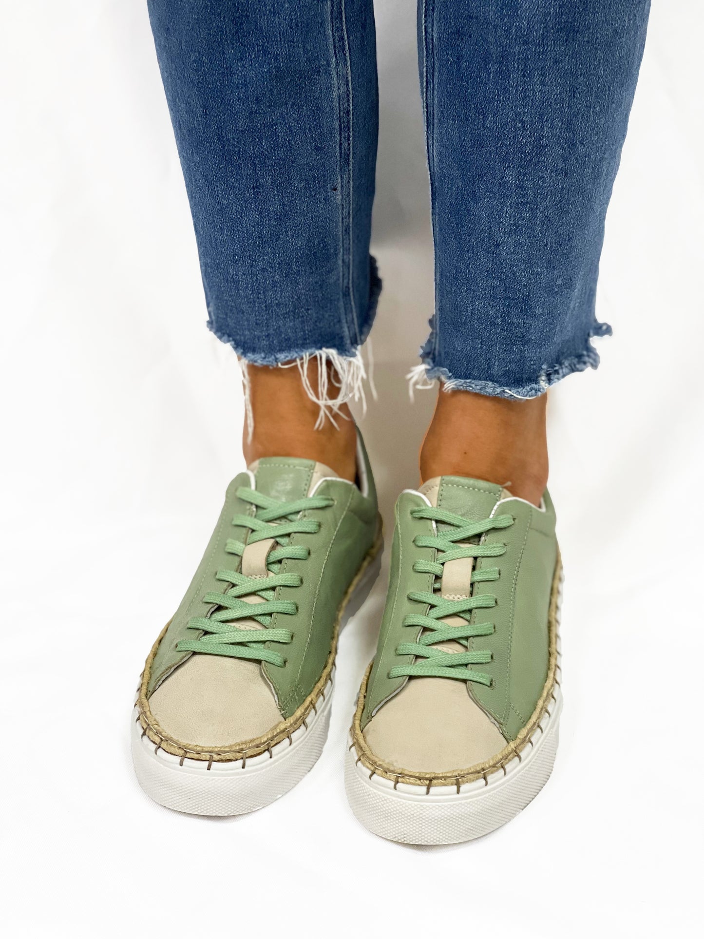 SCOTTY SNEAKER in Light Sage
