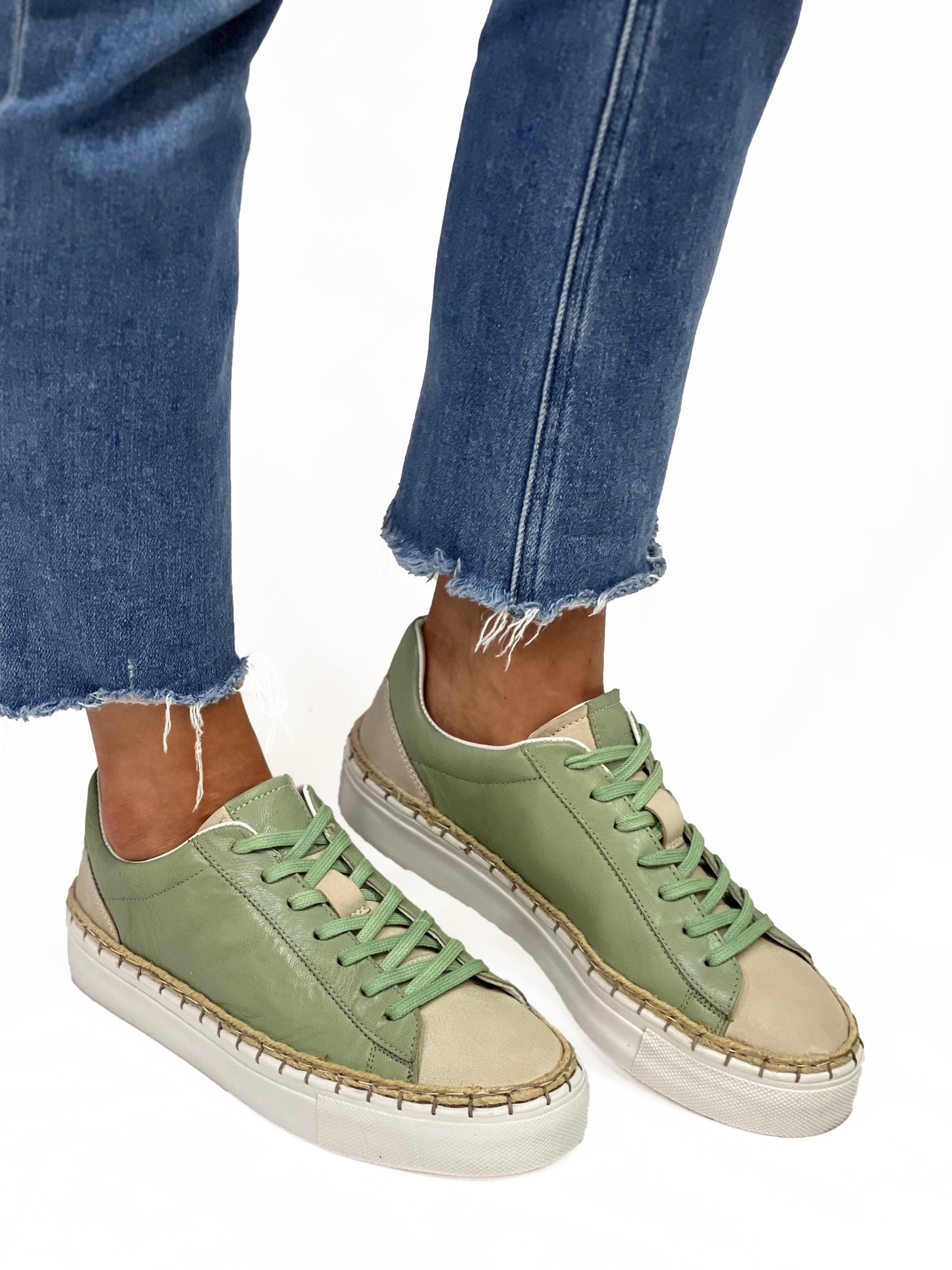SCOTTY SNEAKER in Light Sage
