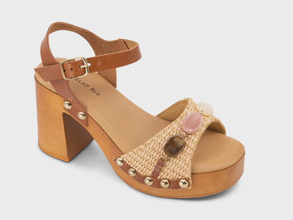 MALLY in Natural Raffia