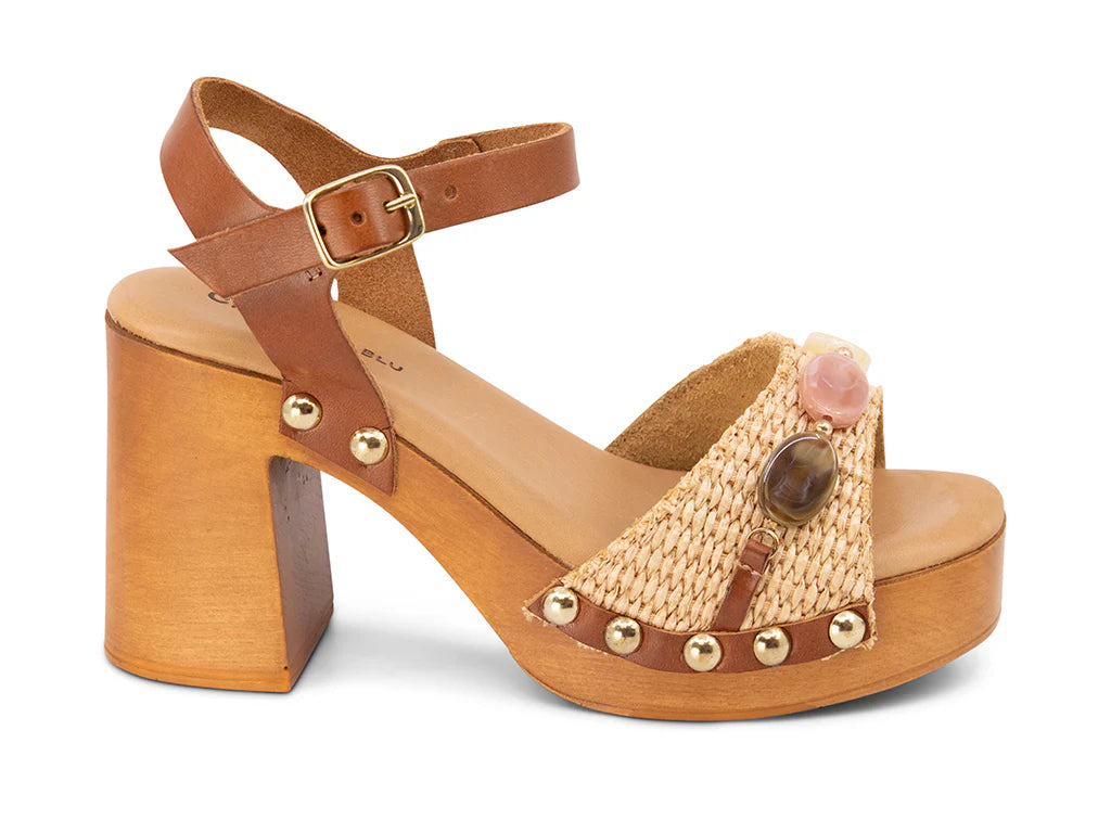 MALLY in Natural Raffia