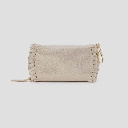 SPARK DOUBLE EYEGLASS CASE in Sand Shimmer