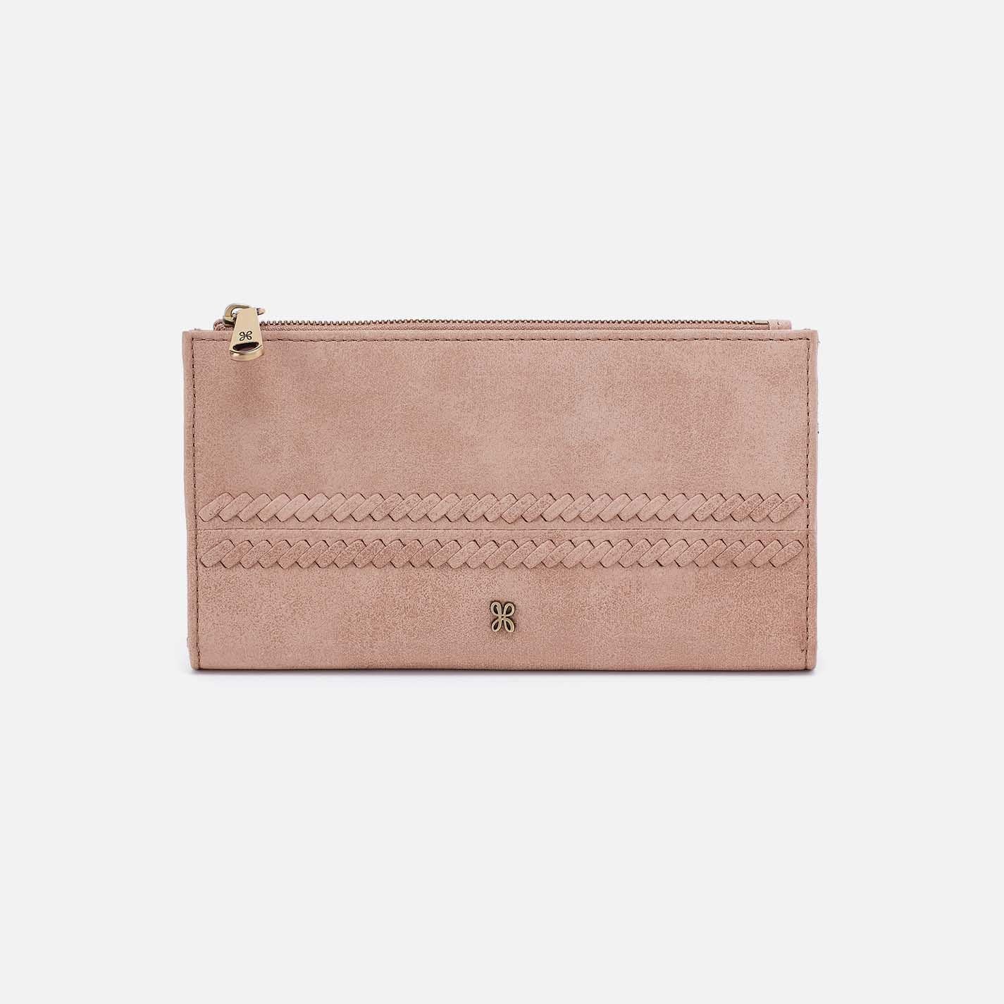 JILL LARGE BIFOLD WALLET in Hazel