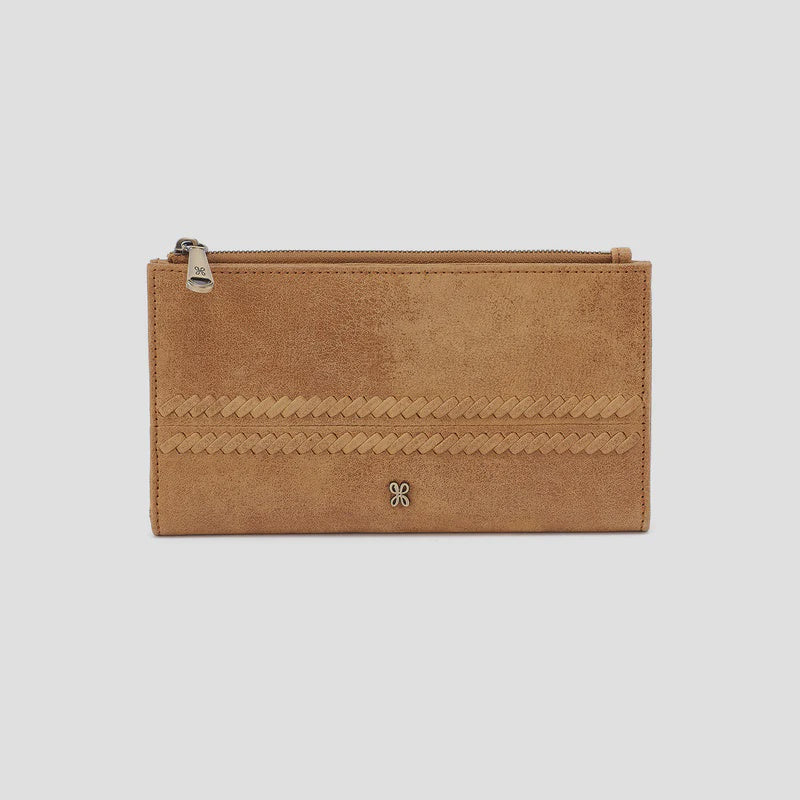 JILL LARGE BIFOLD WALLET in Whiskey