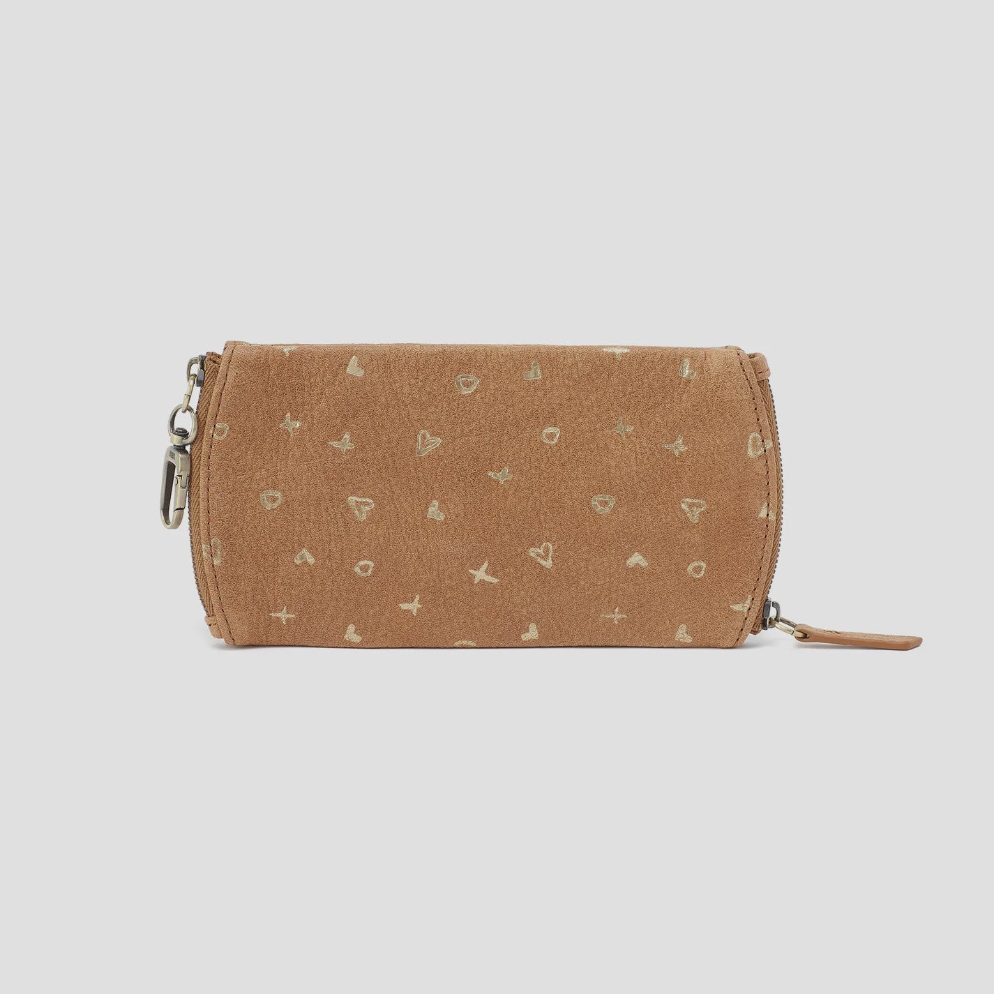 SPARK DOUBLE EYEGLASS CASE in Whiskey Printed