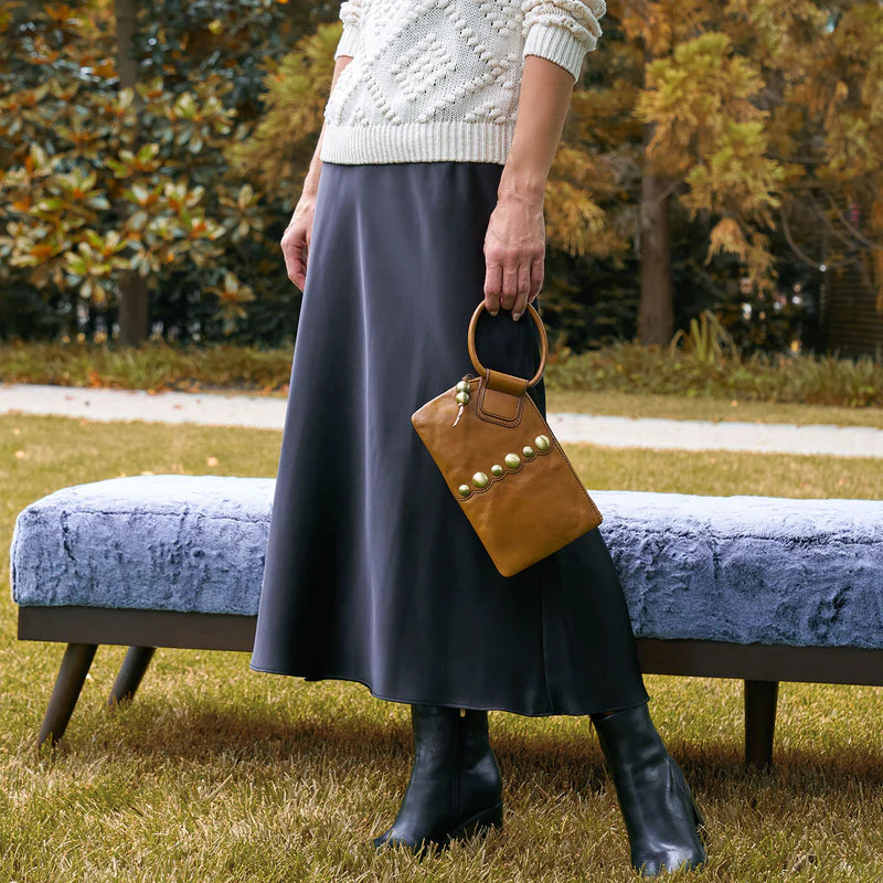 SABLE WRISTLET in Truffle Studded