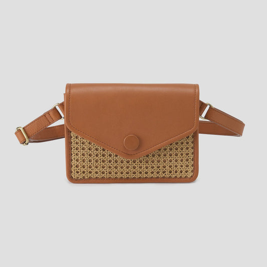 MARGOT BELT BAG in Burnished Caramel