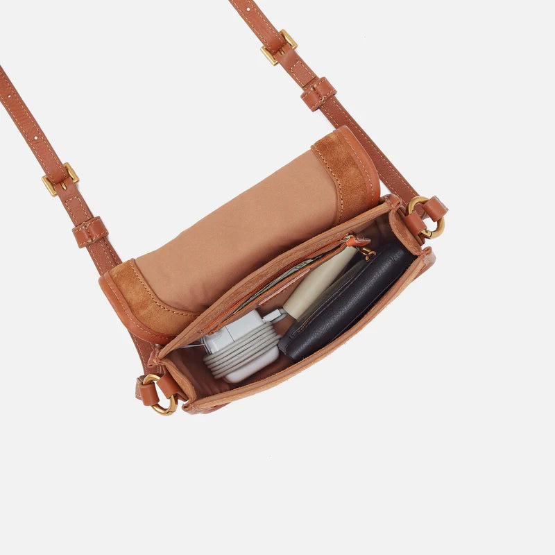 KIVA SMALL CROSSBODY in Oak Barrel