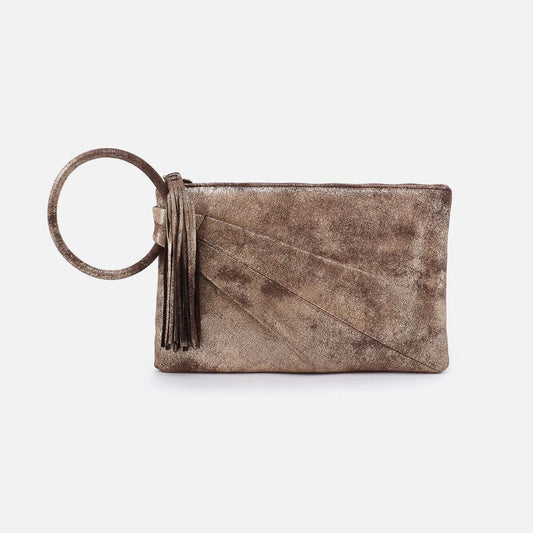 SHEILA SOFT RING CLUTCH in Cocoa Platinum