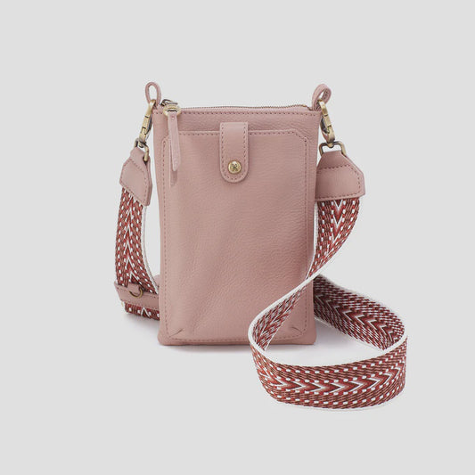 CASS PHONE CROSSBODY in Blush