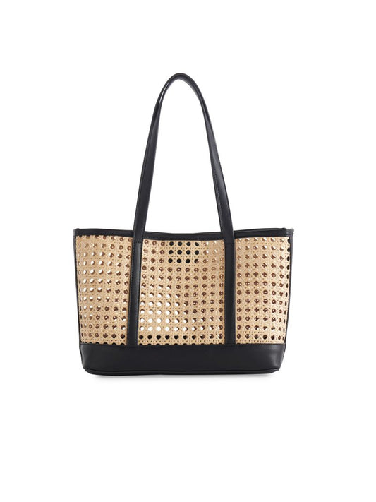 SOLEIL MINI TOTE in Black