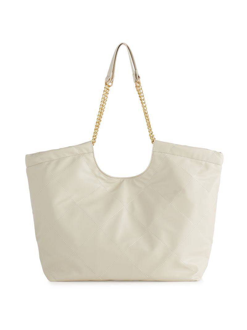 MADEMOISELLE TOTE in Ivory